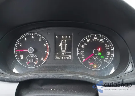 2013 Volkswagen Passat 2.5L Se z USA, uszkodzony, nr VIN 1VWBP7A34DC110198